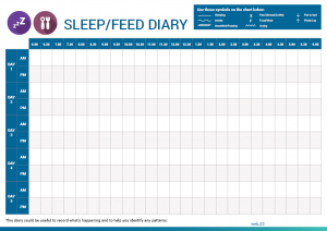 Baby Sleep Chart Template